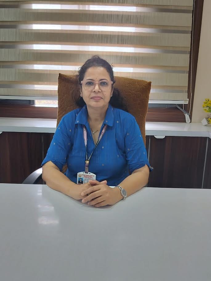 Mrs Chhaya Patil, Principal of Gangai